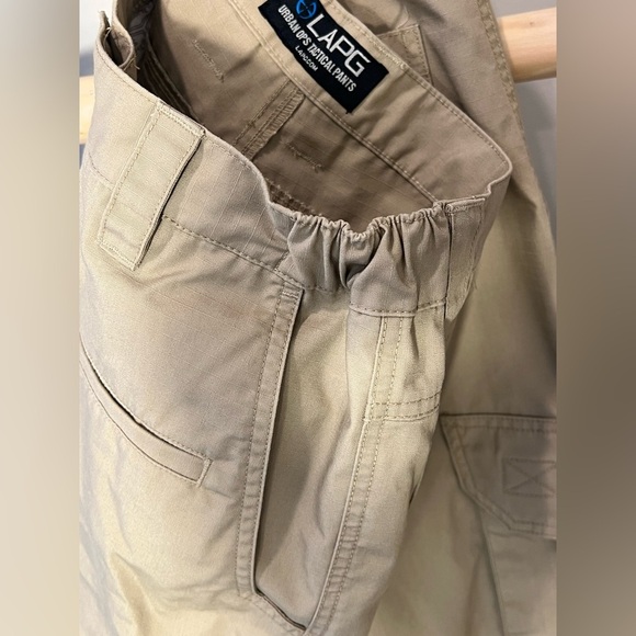 ✨LAPG Men's Tan Cargo Pants tactical pants 34/32 - Picture 5 of 10